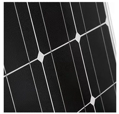 100W32 monokristalin silikon modul fotovoltaik panel surya dengan bingkai aluminium cocok untuk rumah RV Marine