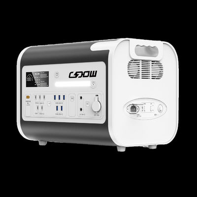 Home Outdoor Portable Power Station Solar Generator AC/DC Outlet Backup Lithium Baterai