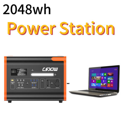 2200W Solar Generator 2500W Panel Surya dengan Pembangkit Listrik Portable Sumber Daya Anda