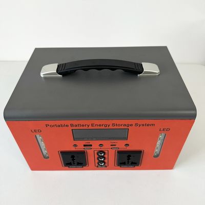 500W portabel pembangkit listrik tenaga lithium besi fosfat baterai perkhemahan generator surya