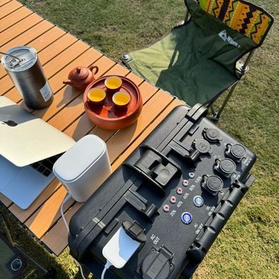 18W Max USB/Tipe-C Portable Energy Storage Power Bank untuk mengisi daya di rumah atau berkemah
