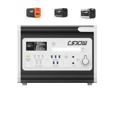 50/60Hz Wireless Charging Output Lithium Battery Generator untuk Rumah / Luar ruangan / Darurat