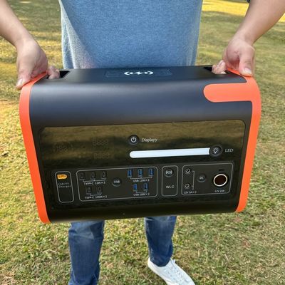 2000W 2200W Solar Power Generator Daya Ponsel Stasiun Listrik Portable untuk Pekerjaan Luar