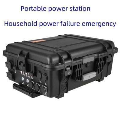 All Socket Type 3000W LiFePO4 Battery Portable Power Station dengan daya puncak 6000W