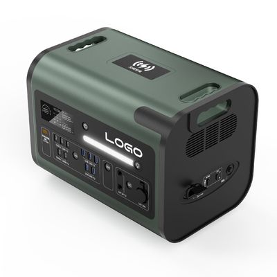 2200W Solar Generator Portable Power Station untuk AC/DC/PV Charging dan Kapasitas Besar