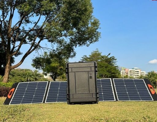8000W Daya Puncak LiFePO4 Lithium Cell Portable Solar Generator untuk Kegiatan Luar Ruangan
