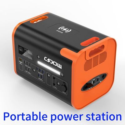 ABS PC Aluminium Alloy Shell Material Solar Power Station untuk Laptop Telepon Seluler AT22
