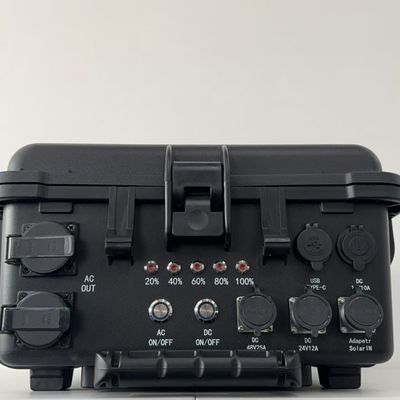 Waktu pengisian 6-7 jam Inverter baterai lithium untuk telepon seluler darurat / perjalanan / luar ruangan
