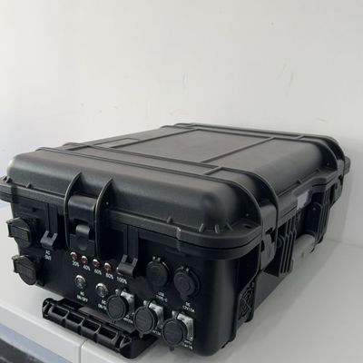 6-7 jam waktu pengisian LiFePO4 Baterai Pack untuk berkemah CPAP Mobil RV Solar Generator 4000W