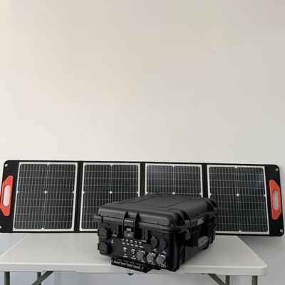 6-7 jam waktu pengisian LiFePO4 Baterai Pack untuk berkemah CPAP Mobil RV Solar Generator 4000W