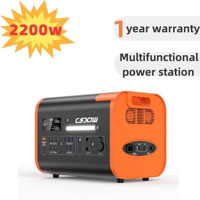 OEM AC Output Voltage 100V-120V/220V-240V Generator Surya Luar Rumah untuk Perkhemahan