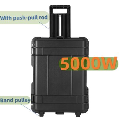 LT-50 Daya darurat 5000W Camping Portable Energy Storage Power Station Solar Generator