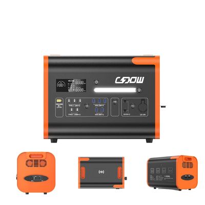 2024 Portable Solar Generator 2000W Rumah 220V Pembangkit Listrik Tenaga Surya dengan Daya Puncak 4400W
