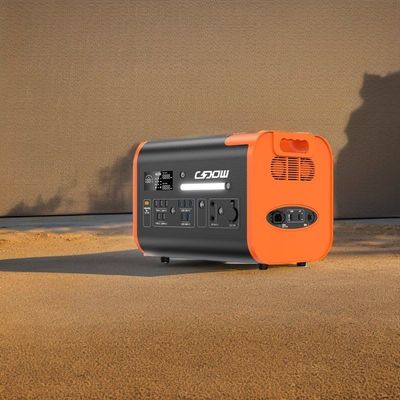 LiFePO4 Baterai Cell Type 220V Output Portable Power Station untuk piknik dan darurat