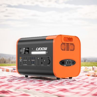 Baterai yang bisa dilepas 2000W Pembangkit Listrik Tenaga Surya Portable untuk pasokan listrik darurat