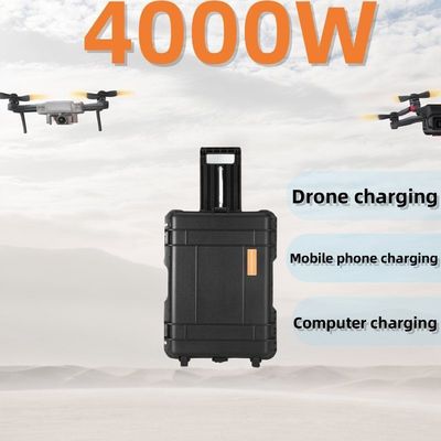 Semua Kompatibel 4000W Panel Surya Pengisian dalam Energi Uav Portable Power Station