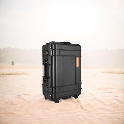 AC Pure Sine Wave Output 6000W Pemancar Portable Power Station awet dan tahan air untuk berkemah