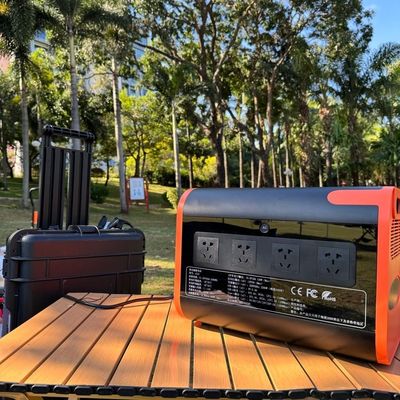 AT22 800W Solar Charging Mobile Power Station untuk pengisian cepat dan operasi diam