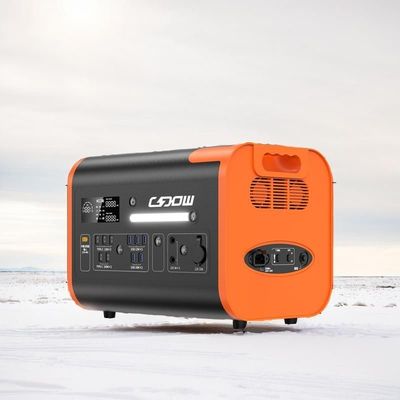 Baterai LiFePO4 Berkualitas 2200W penyimpanan energi portabel Pasokan listrik dengan pengisian cepat