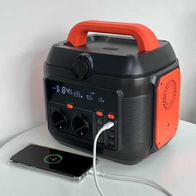Stasiun listrik portabel 150W/200W/600W untuk pasokan energi darurat di luar ruangan dan rumah tangga