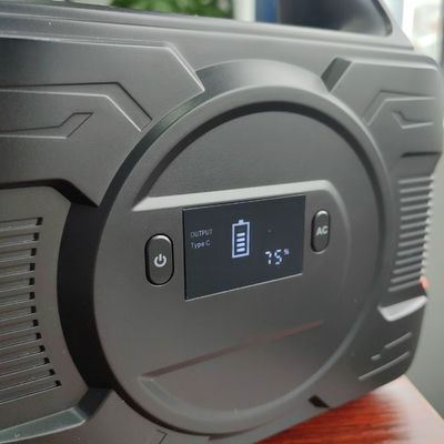Stasiun Daya Surya Portable 300W dengan Baterai dan Layar LCD