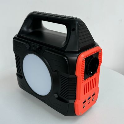 AC Output 110V/240V/50-60Hz 300W Portable Solar Generator dengan Lithium Battery Backup