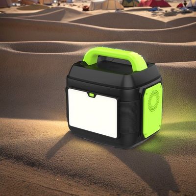 576wh Solar Input Portable Power Station 600W Outdoor Camping USB tipe C DC AC Output