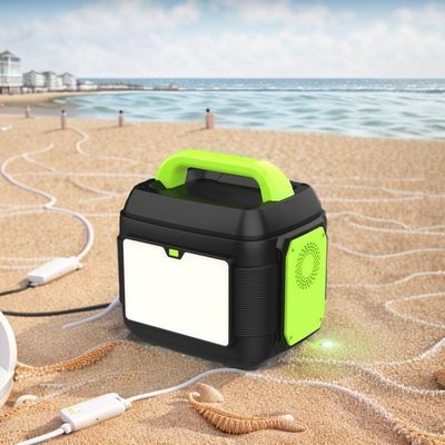 576wh Solar Input Portable Power Station 600W Outdoor Camping USB tipe C DC AC Output