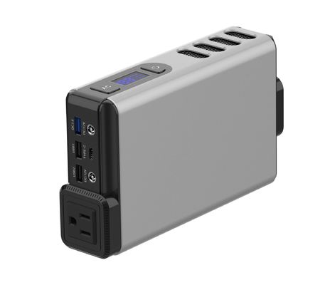 S150X-100 Portable Power Station 150W untuk Rumah Luar Ruang Cadangan Darurat 110V 220V AC Output