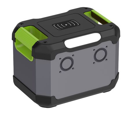 1200W AC Output 230V Portable Power Station dengan Wireless Rechargeable Solar Generator
