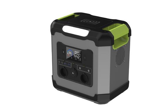 2000W Quick Charging MPPT LiFePO4 Battery Inverter All-in-One Off Grid Sistem Surya dengan British AC Output Socket
