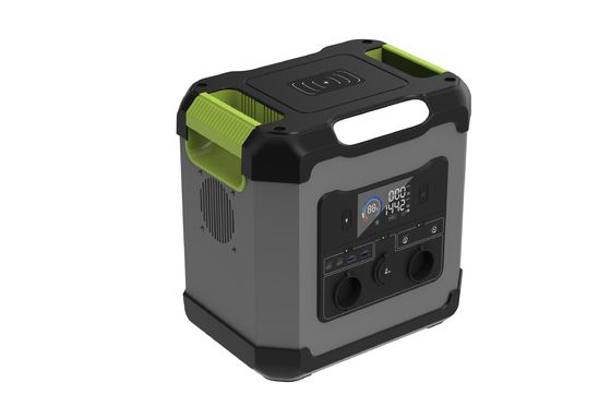 2000W Quick Charging MPPT LiFePO4 Battery Inverter All-in-One Off Grid Sistem Surya dengan British AC Output Socket