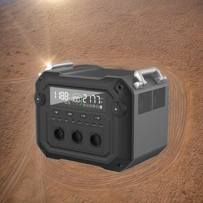 Un38.3/MSDS Diuji Solar Generator 2500W 2000W 3000W Portable Power Station untuk Mobile
