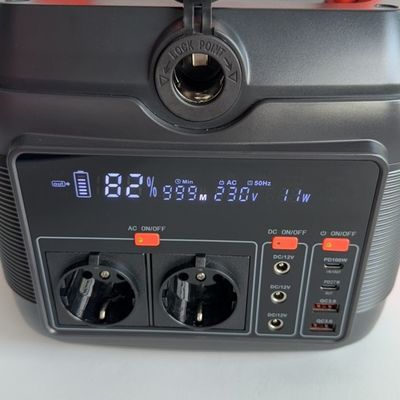 600W AC Output Portable Power Station Asia Timur Ekspor Sistem Penyimpanan Energi Surya