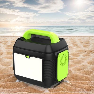 600W Storage Energy Emergency Mobile Power Supply dengan 300W 200W Battery Bank dan Liquid Crystal Display