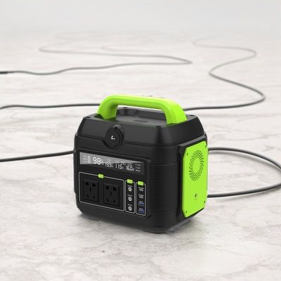 600W Storage Energy Emergency Mobile Power Supply dengan 300W 200W Battery Bank dan Liquid Crystal Display