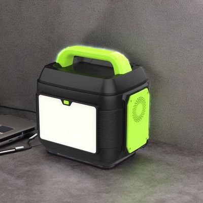 600W Storage Energy Emergency Mobile Power Supply dengan 300W 200W Battery Bank dan Liquid Crystal Display