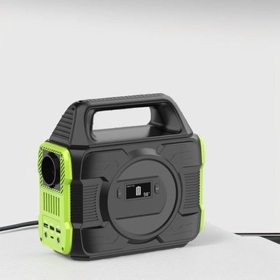 300W Daya penyimpanan energi Outdoor Solar Mobile Power Station dengan baterai lithium