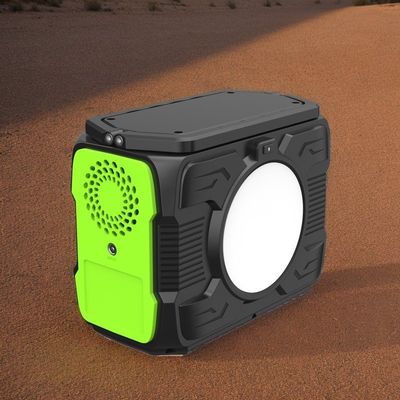 Stasiun Listrik Camping Portable 200W Lithium AC DC Output Solar Energy Generator untuk Laptop