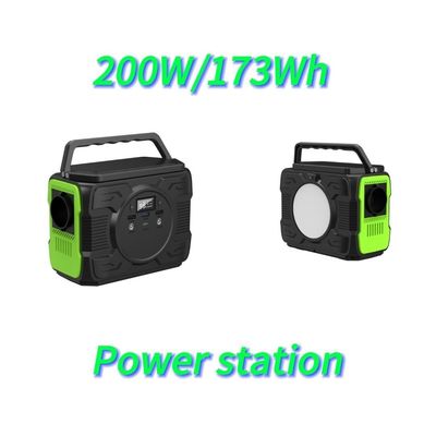 Kapasitas Baterai 48000mAh Portable Power Mobile Balkon RV Generator untuk Camping Outdoor