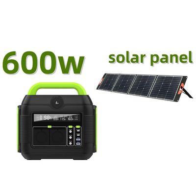 600W Kapasitas Besar Portable Solar Generator untuk perjalanan bebas kekhawatiran di Amerika Selatan