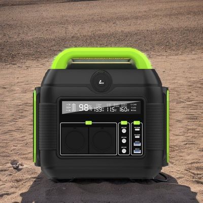 Stasiun Daya penyimpanan energi luar ruangan portabel 600W untuk pengisian drone RV surya