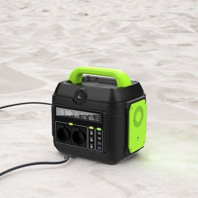 Outdoor Camping Power Solution Pembangkit Listrik 600W dengan Baterai Litium dan Output S6