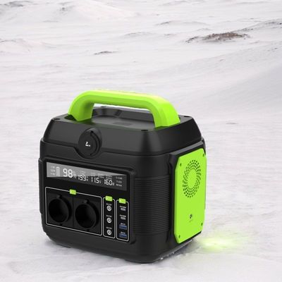 Outdoor Camping Power Solution Pembangkit Listrik 600W dengan Baterai Litium dan Output S6