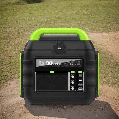 Daya tahan Original 576wh 300W 600W generator surya dan panel surya untuk pencahayaan rumah