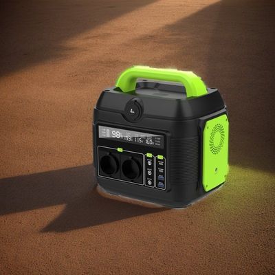 Daya tahan Original 576wh 300W 600W generator surya dan panel surya untuk pencahayaan rumah