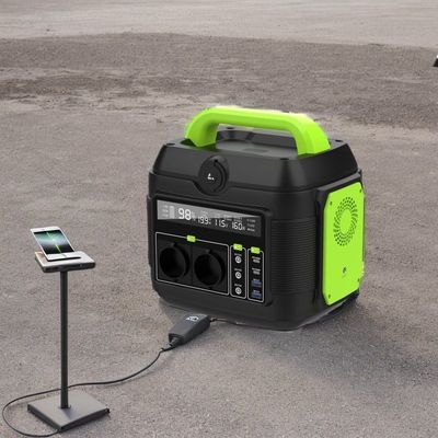Daya tahan Original 576wh 300W 600W generator surya dan panel surya untuk pencahayaan rumah
