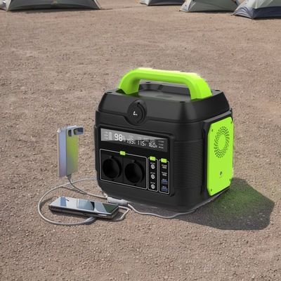 600W Multi-Fungsi Solar Panel AC Quick Charging 3.0 untuk Pembangkit Listrik Tenaga Surya Portable