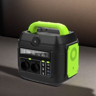 Baterai LiFePO4 DC AC Stasiun Listrik Surya Portable untuk Pemasok Listrik Darurat Dalam Rumah