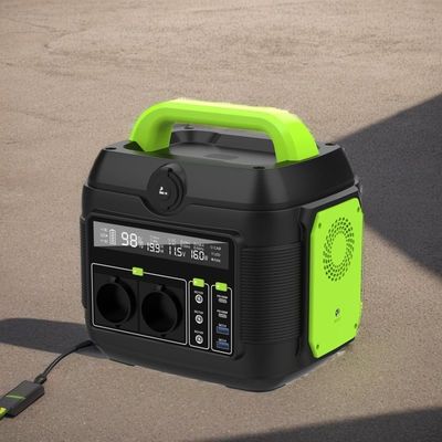Baterai LiFePO4 DC AC Stasiun Listrik Surya Portable untuk Pemasok Listrik Darurat Dalam Rumah